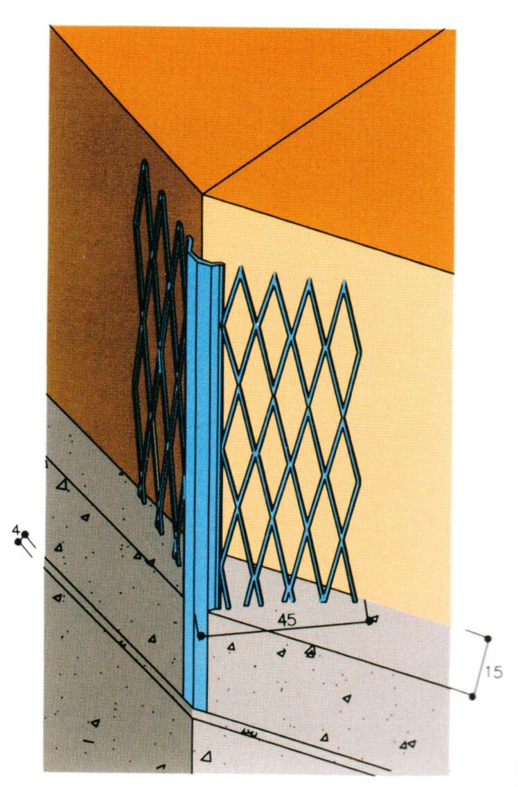Mesh corner bead